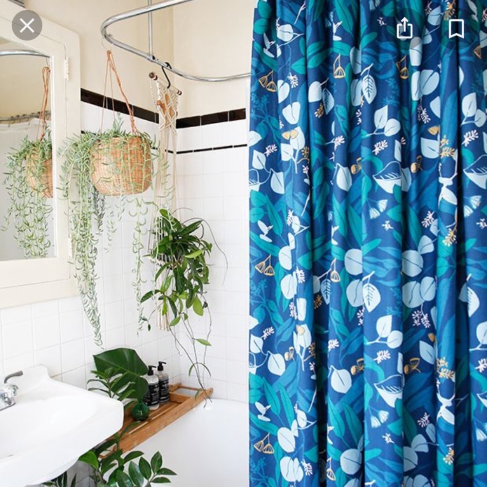 Schoolhouse x Justina Blakeney Shower Curtain